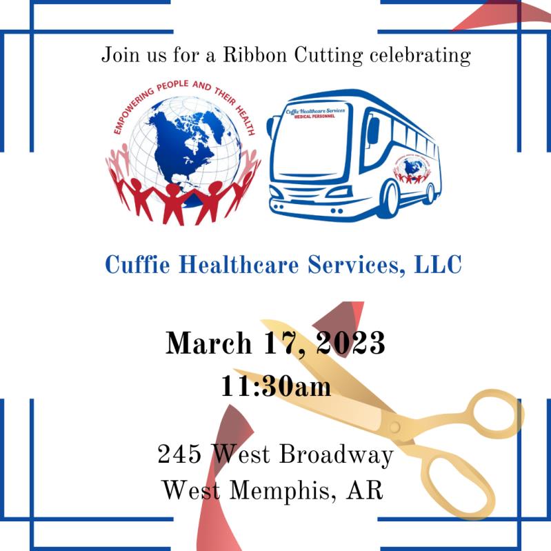 Cuffie Healthcare Services Ribbon Cutting
