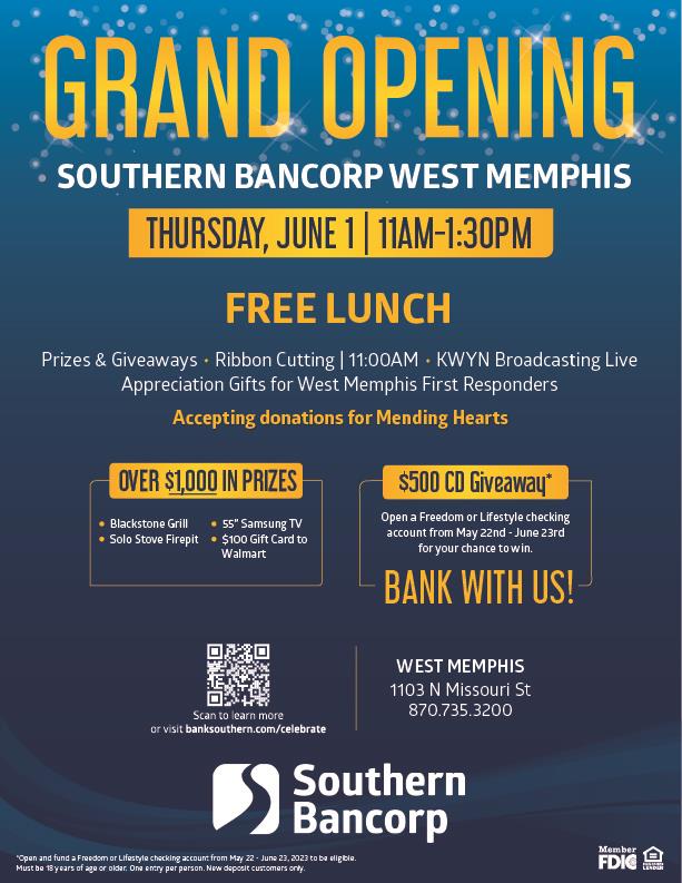 Southern Bancorp Grand Opening Event